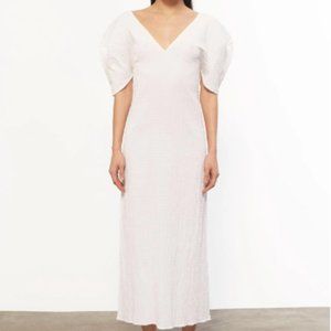 Mara Hoffman Gracen Dress White Size Medium